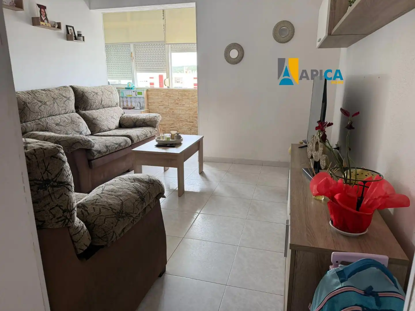 Wohnzimmer von Wohnung zum Verkauf in Barbate mit Möbliert