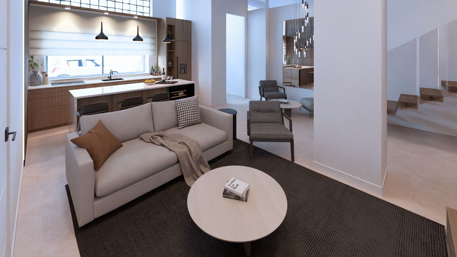 Sala d'estar de Dúplex en venda en  Granada Capital amb Aire condicionat, Calefacció i Moblat