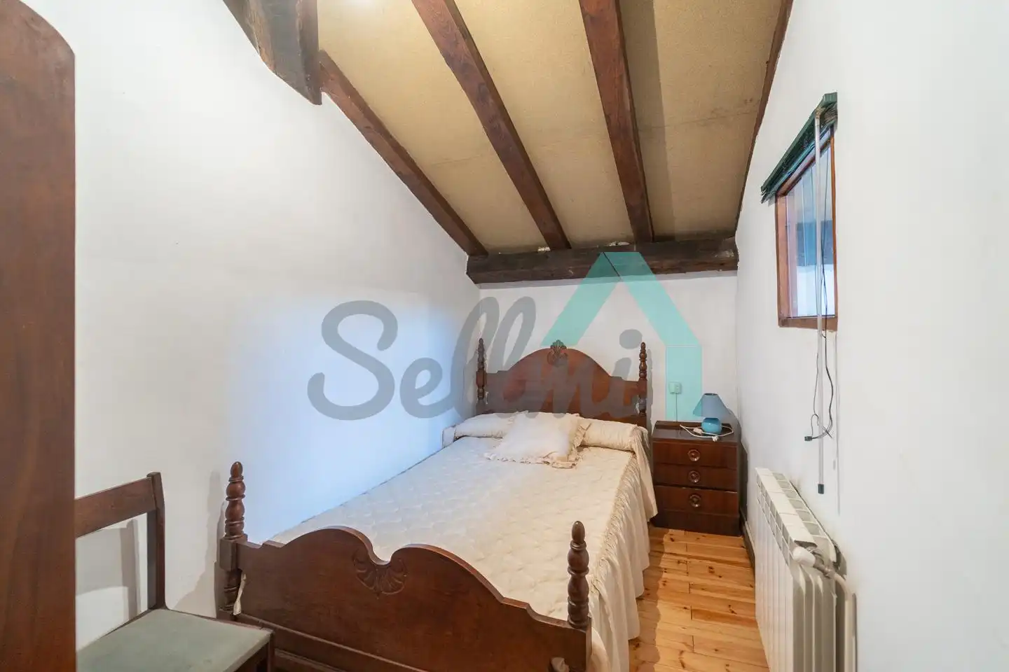 Schlafzimmer von Einfamilien-Reihenhaus zum Verkauf in Onís mit Heizung, Abstellraum und Balkon