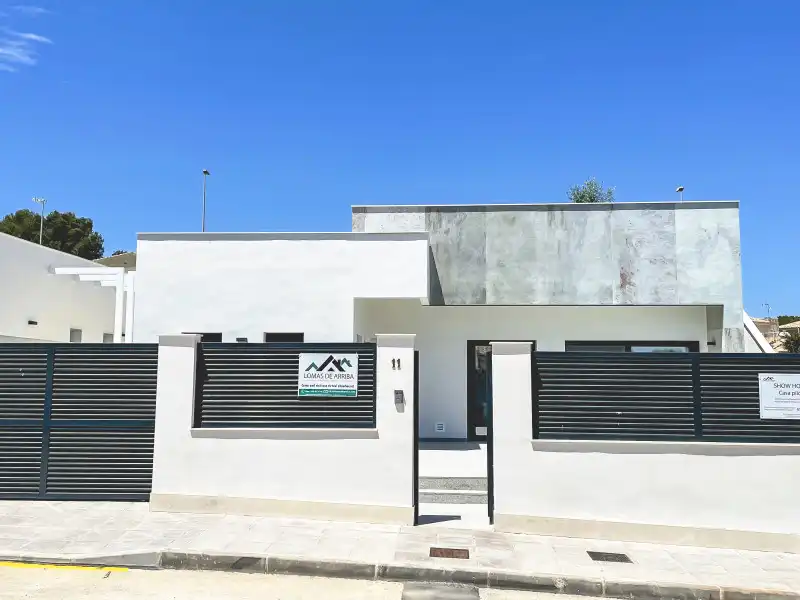 Vista exterior de Casa o chalet en venta en Pilar de la Horadada con Aire acondicionado, Terraza y Piscina