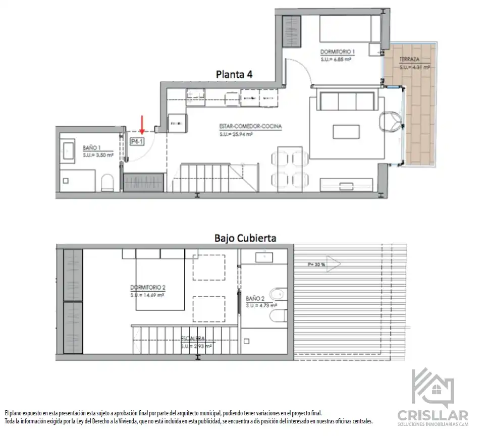 Penthouse mit Pool zum Verkauf in Carrer d' Hipàtia d' Alexandria 5, imagen 4