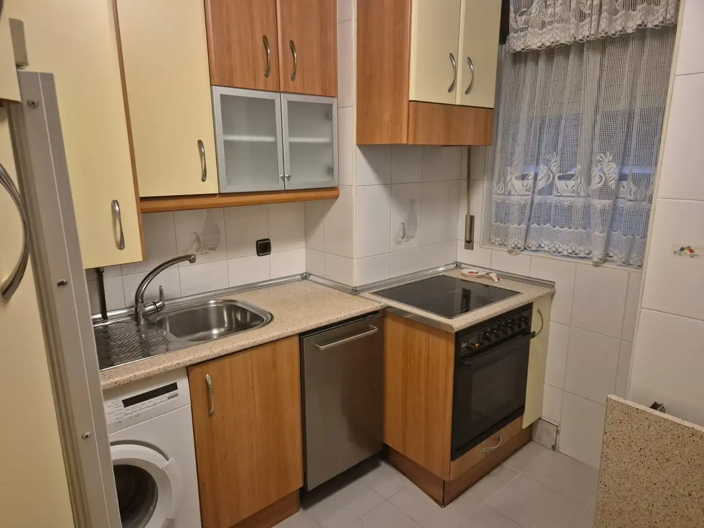 Kitchen of Flat for sale in Palencia  with Heating, Parquet flooring and Terrace