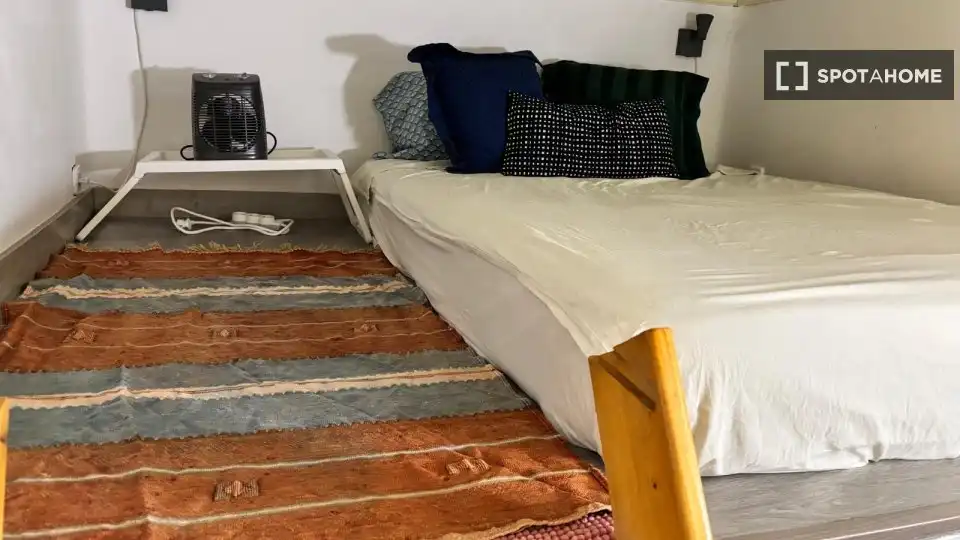 Habitación de Piso de alquiler en Madrid con Aire acondicionado, Calefacción y Amueblado