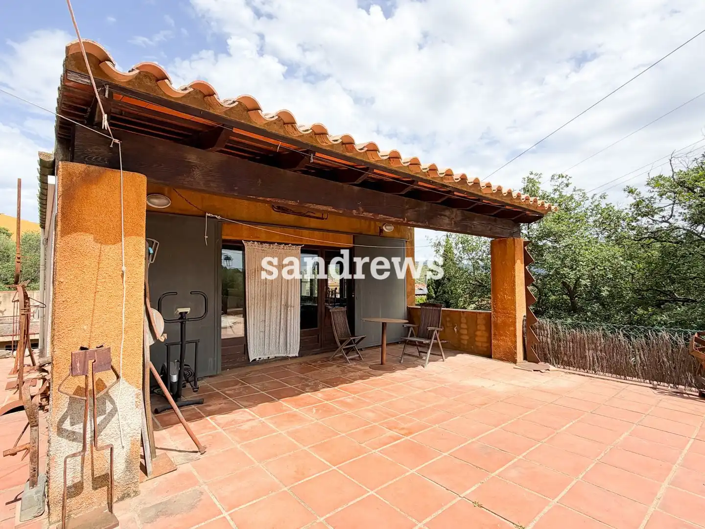 Jardín de Finca rústica en venta en Rabós con Aire acondicionado, Calefacción y Piscina