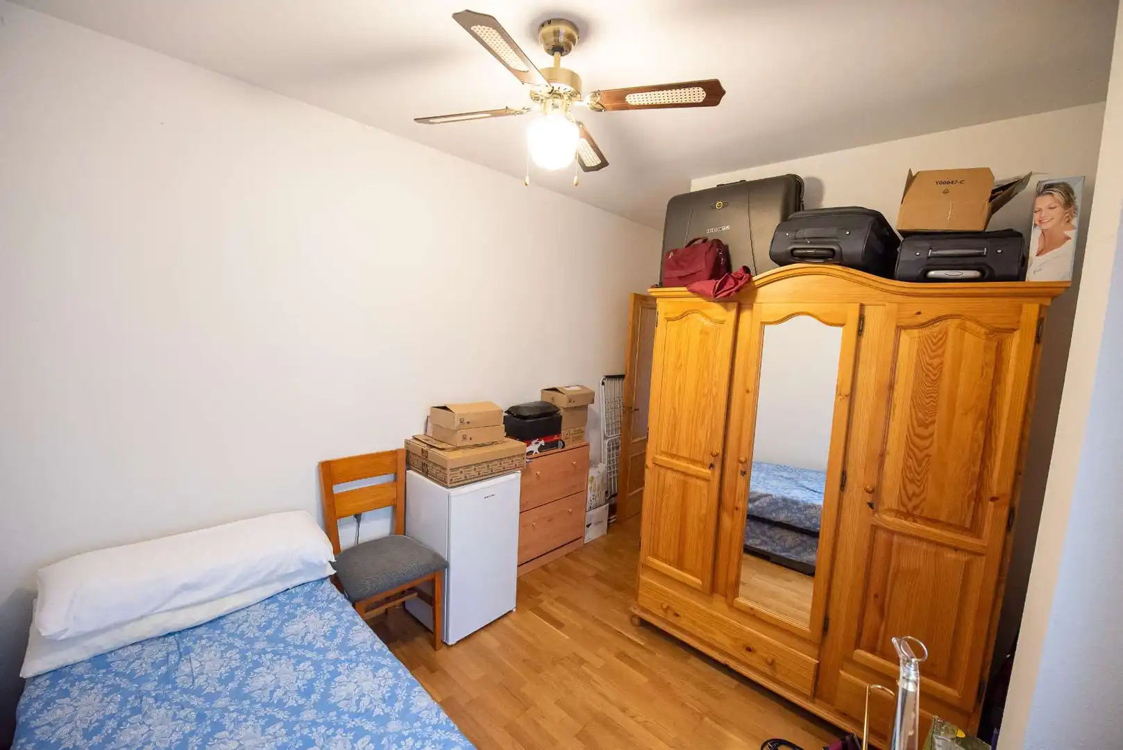 Bedroom of Flat for sale in Plasencia  with Air Conditioner, Heating and Furnished