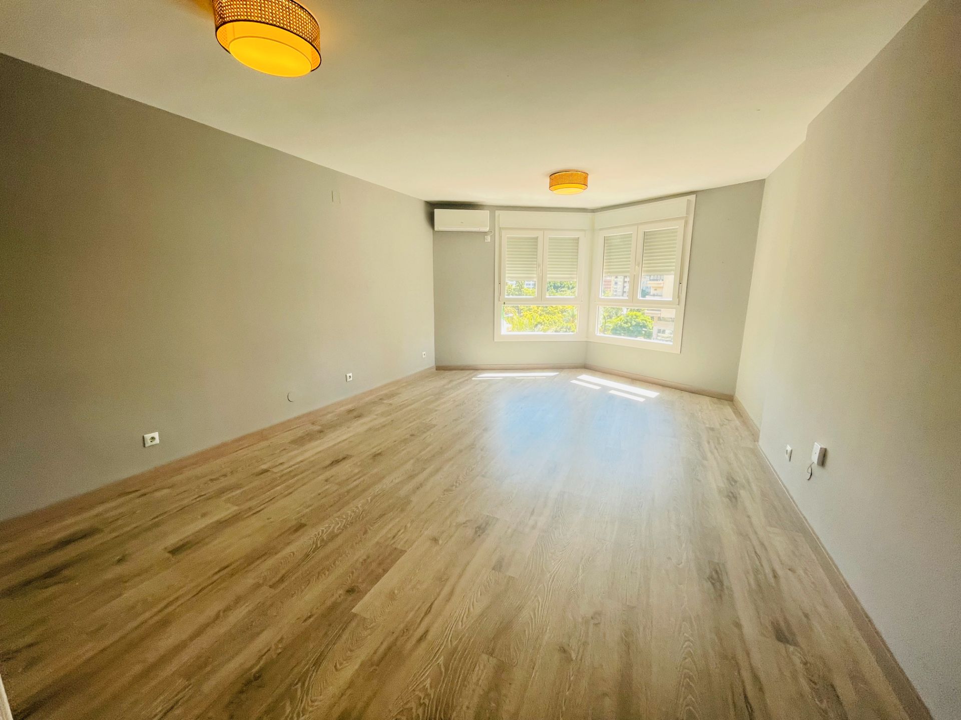 Sala d'estar de Pis de lloguer en Málaga Capital amb Aire condicionat