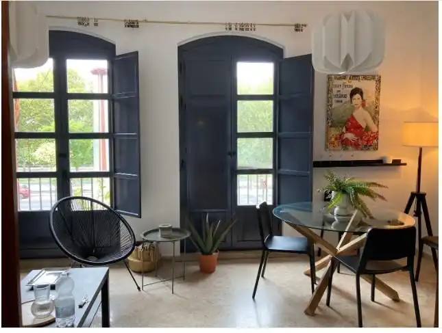 Comedor de Piso de alquiler en Sevilla con Aire acondicionado y Amueblado