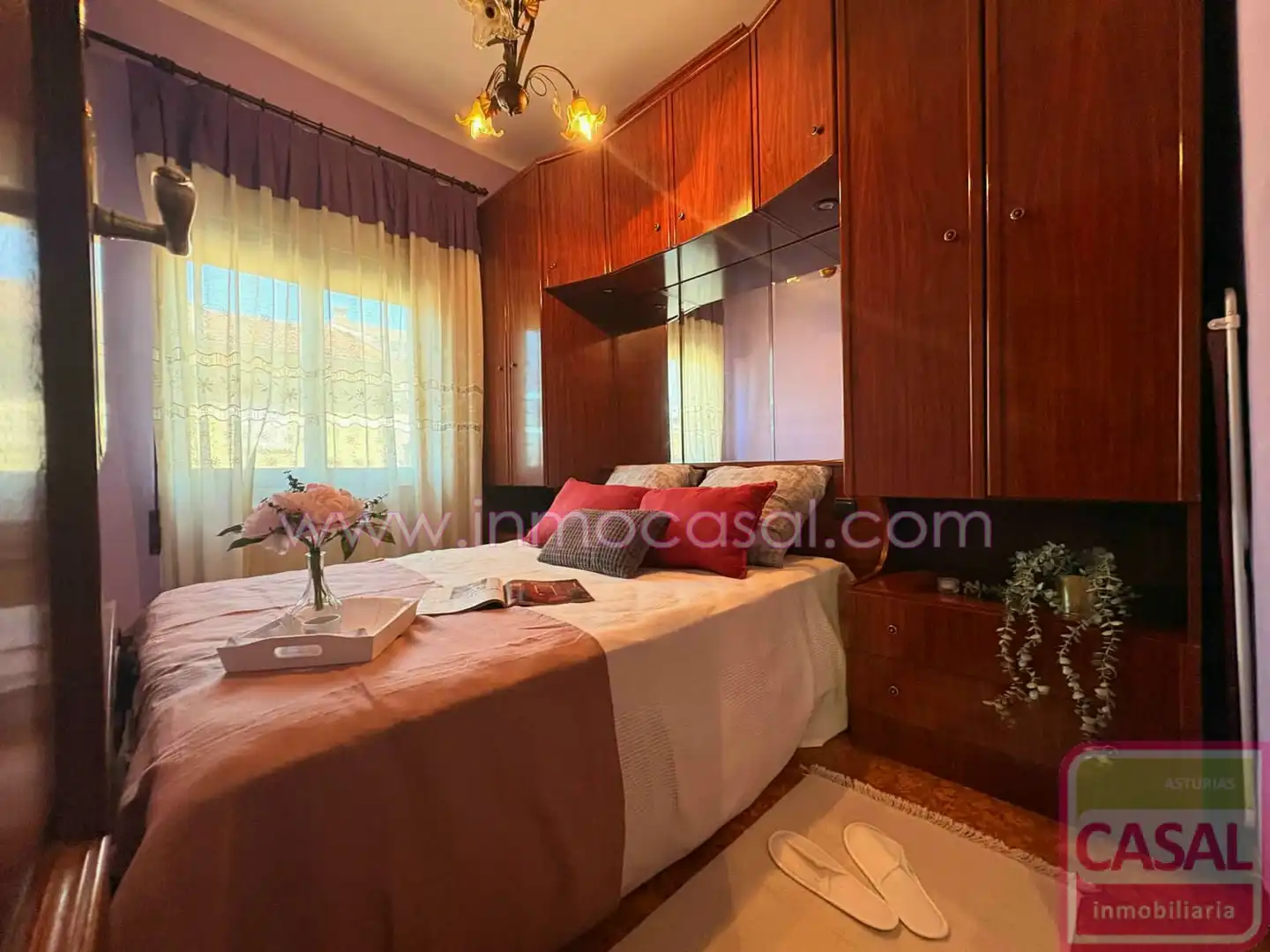 Bedroom of Houses for sale in Mieres (Asturias)  with Heating and Furnished