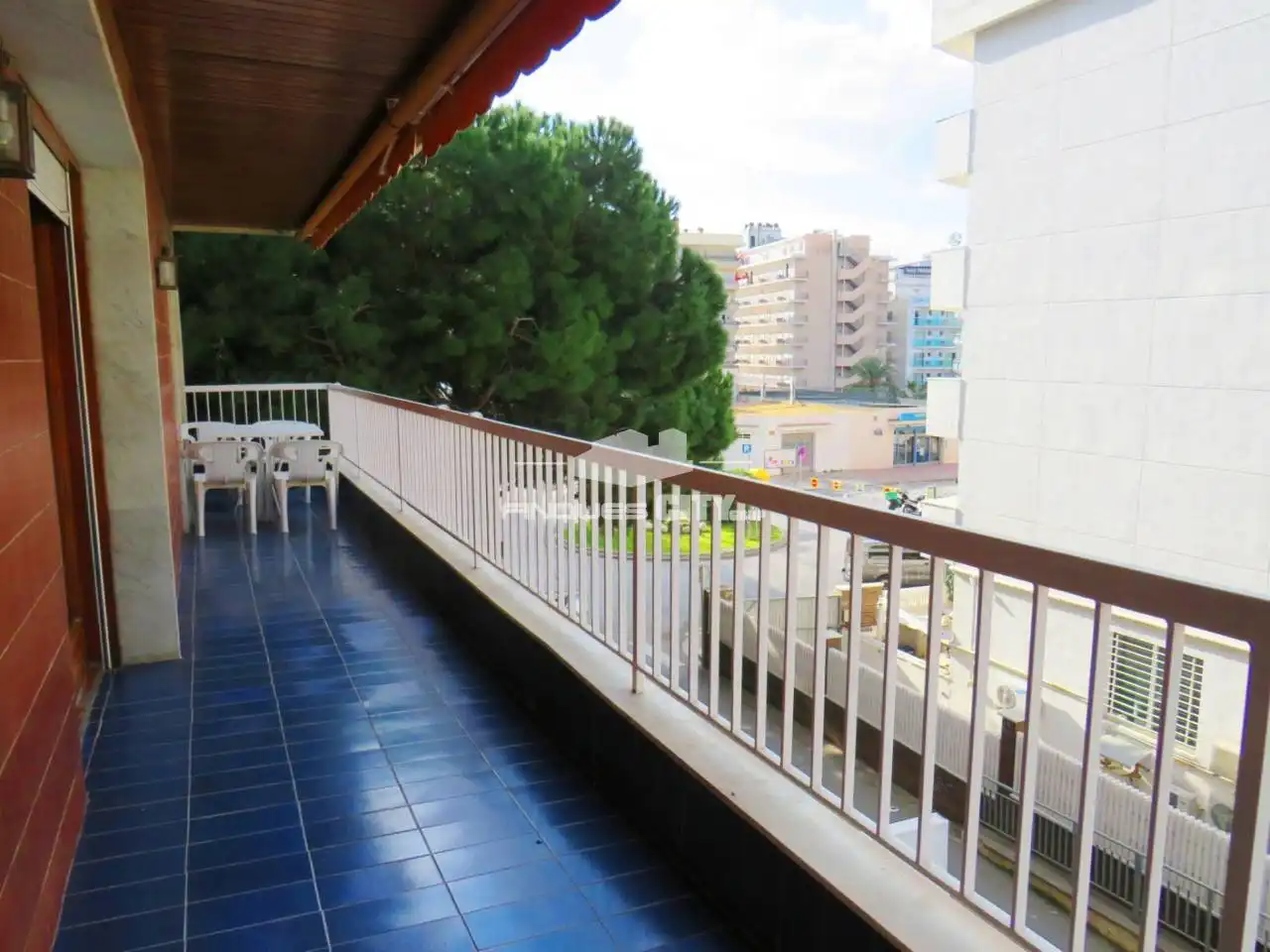 Terraza de Piso de alquiler en Calella con Aire acondicionado, Calefacción y Terraza