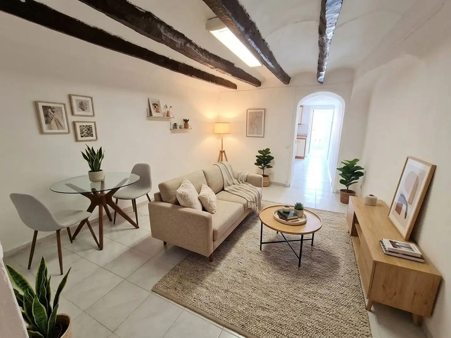 Living room of Detached homes for sale in La Pobla de Montornès    with Terrace and Storage room