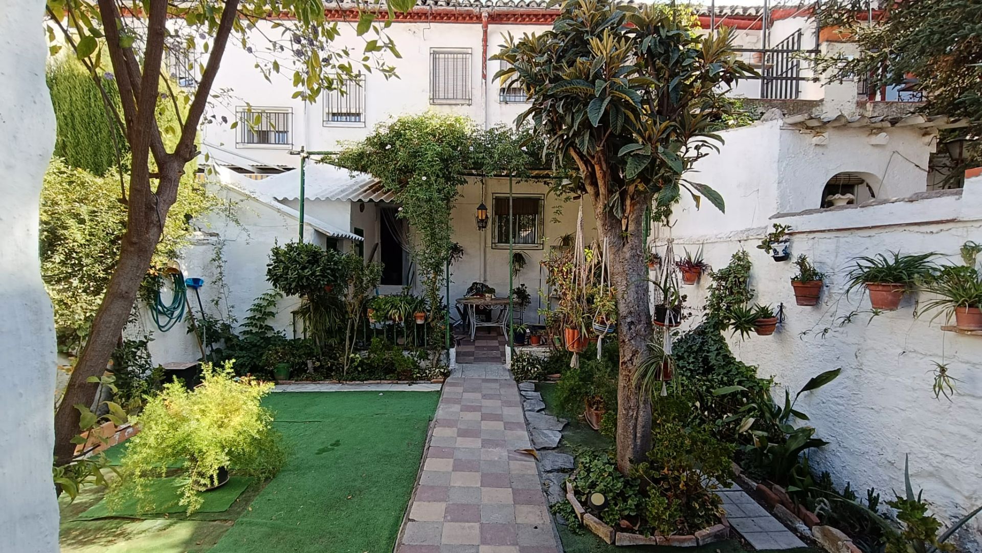 Garden of House or chalet for sale in  Granada Capital  with Private garden, Furnished and Balcony