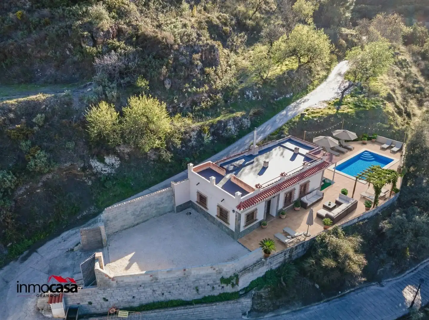 Vista exterior de Casa o chalet en venta en Los Guájares