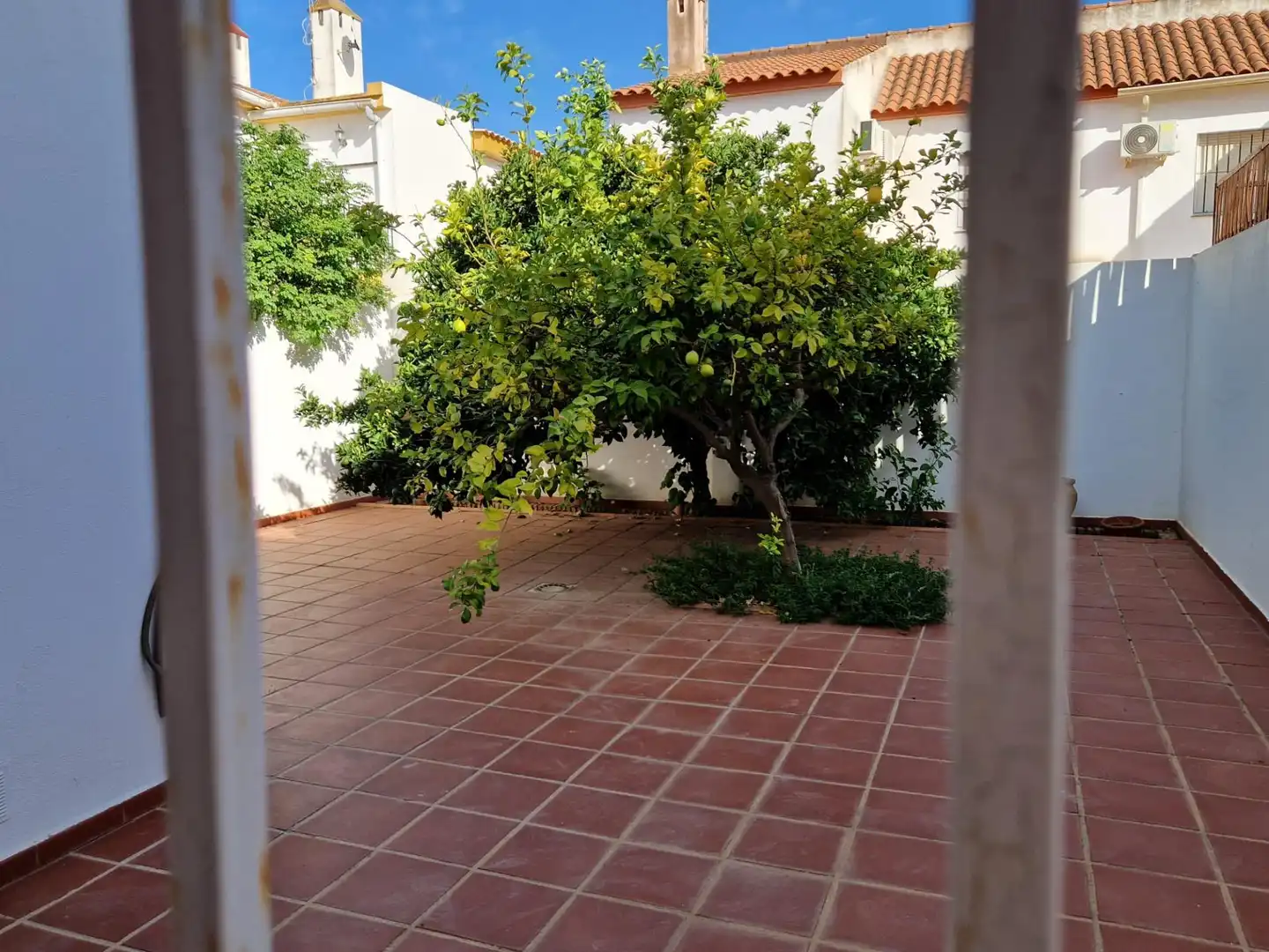 Jardí de Casa adosada en venda en Umbrete amb Aire condicionat, Calefacció i Jardí privat