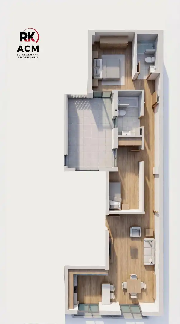 Flat for sale in Jaén  with Air Conditioner, Heating and Balcony
