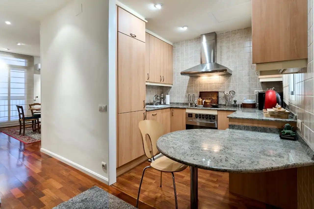 Kitchen of Flat for sale in Barcelona  with Heating and Balcony