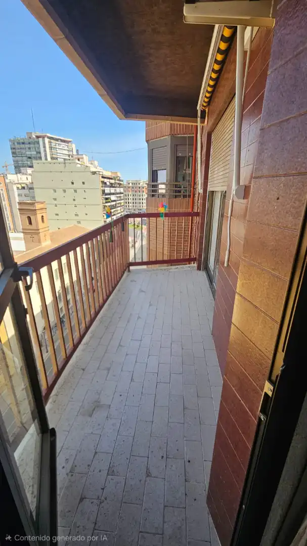 Balcony of Flat for sale in Valencia  with Air Conditioner, Heating and Balcony