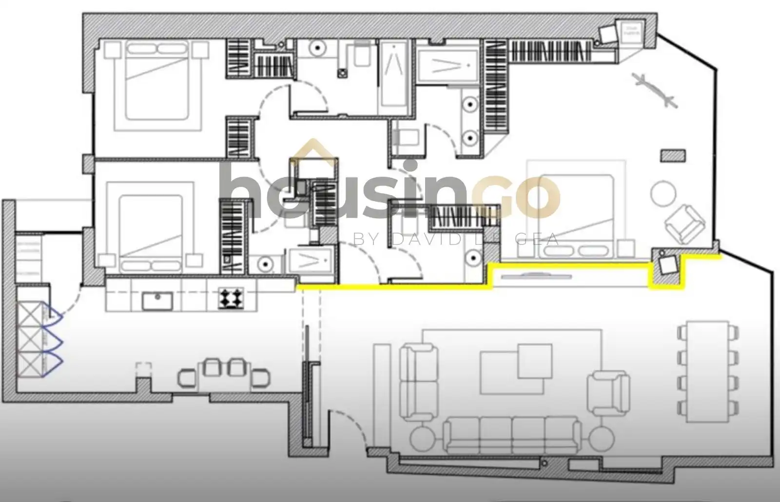 Piso en venta en Madrid con Aire acondicionado, Calefacción y Amueblado