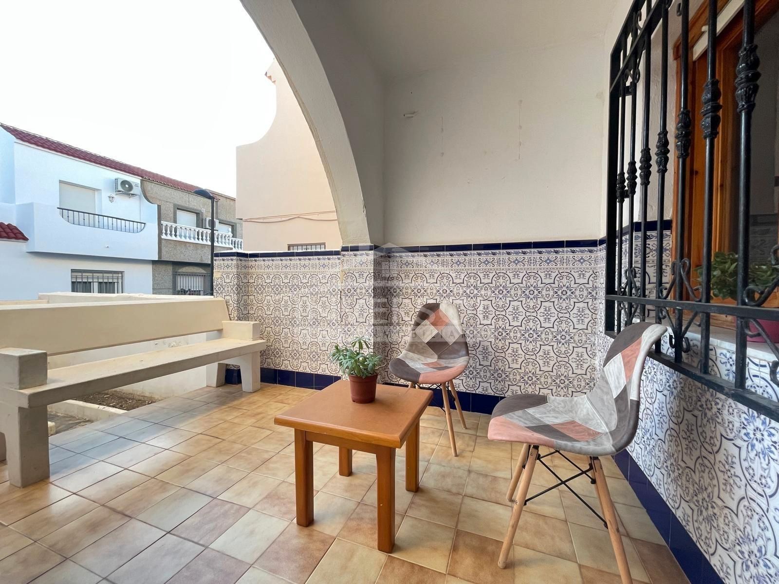 Terrace of Single-family semi-detached for sale in Balanegra  with Private garden, Terrace and Balcony