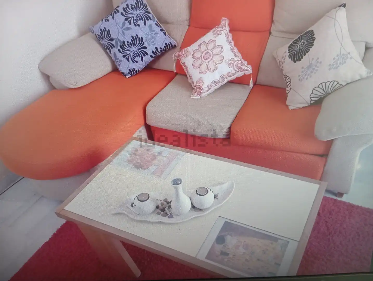 Wohnzimmer von Wohnung zur Miete in Sevilla mit Klimaanlage, Heizung und Möbliert