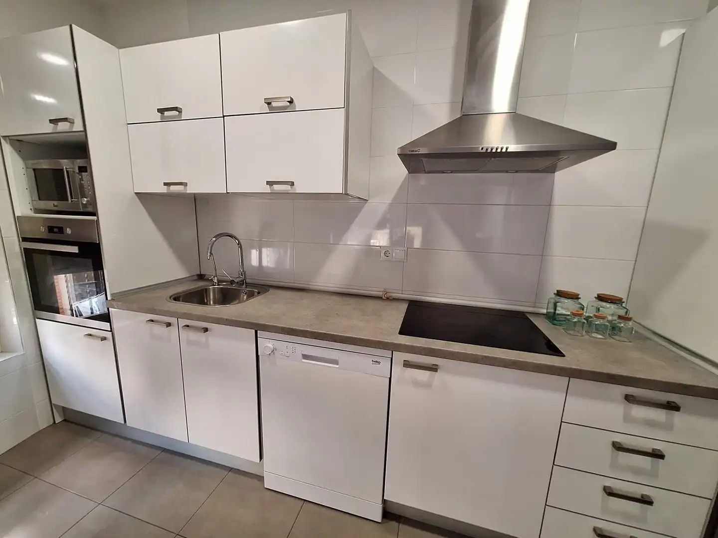 Kitchen of Flat for rent in Elche / Elx  with Air Conditioner, Heating and Furnished