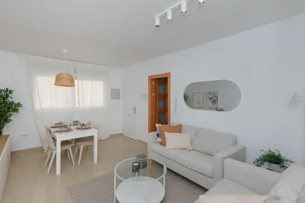 Sala de estar de Piso en venta en Benicarló con Aire acondicionado