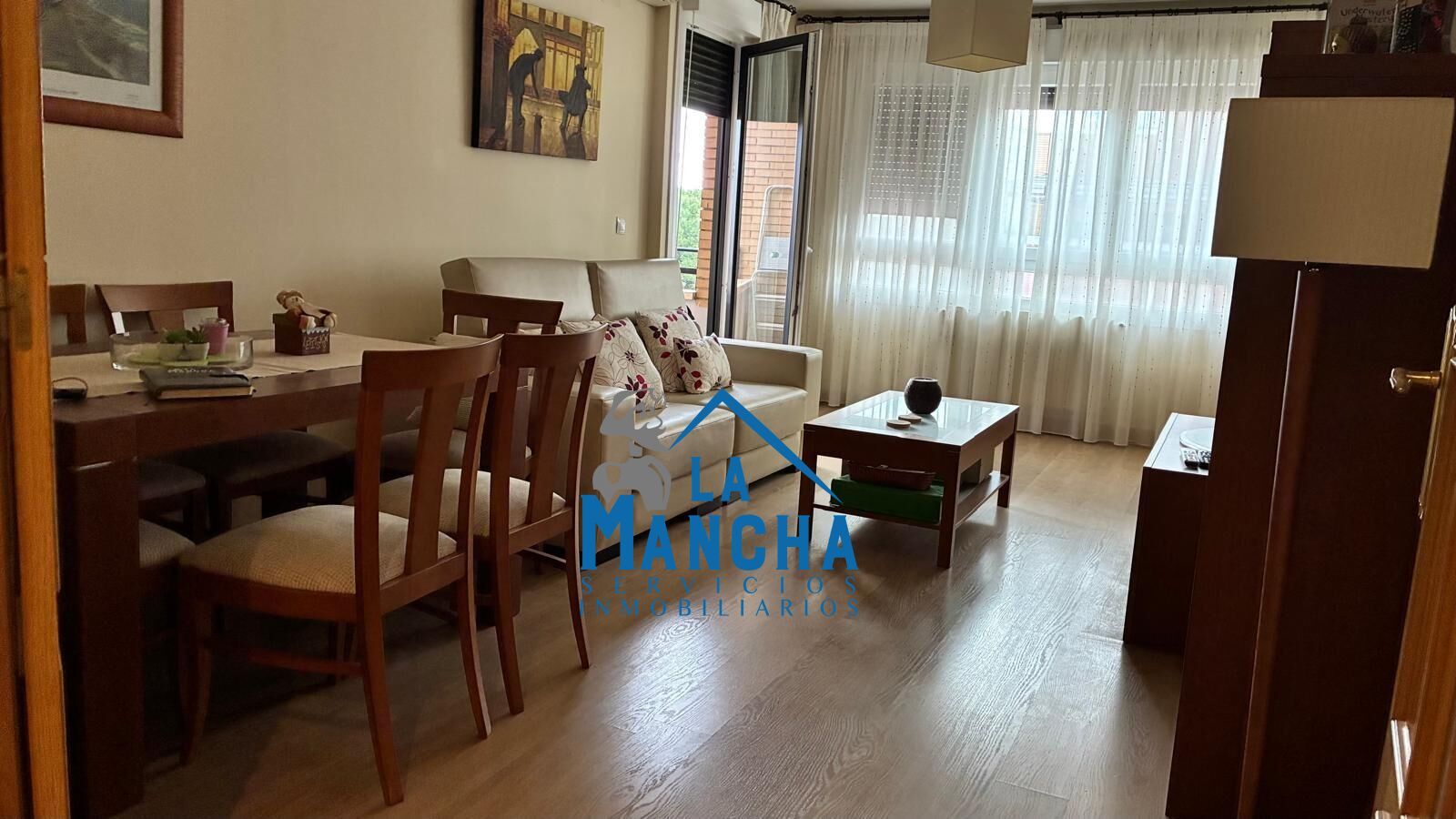 Exterior view of Flat for sale in  Albacete Capital  with Air Conditioner, Heating and Private garden