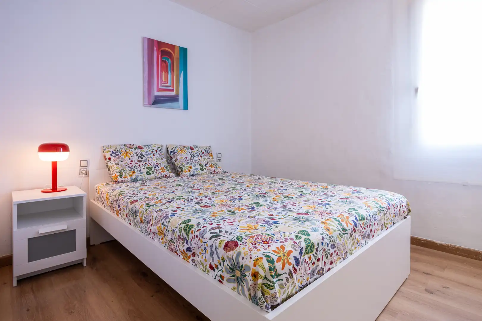 Habitación de Apartamento de alquiler en Barcelona con Parquet, Amueblado y Lavadora