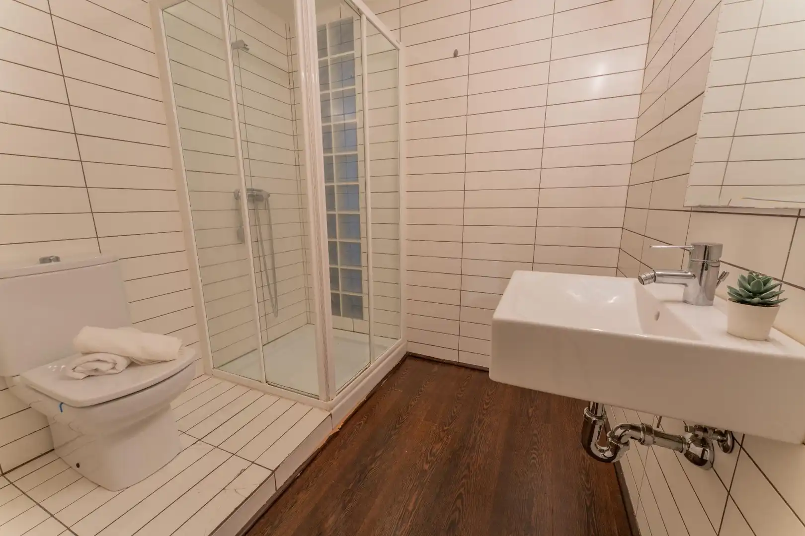 Badezimmer von Wohnung zum Verkauf in Elche / Elx mit Klimaanlage und Balkon