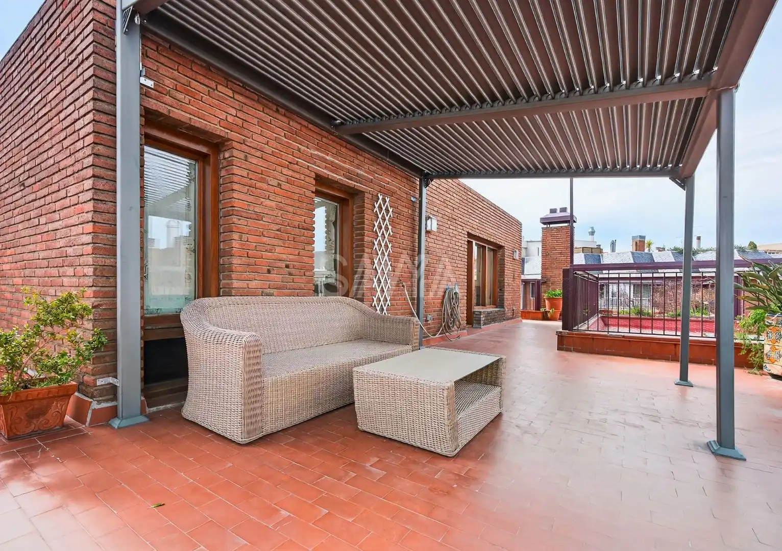 Terrace of Attic for sale in Barcelona  with Terrace, Storage room and Swimming Pool