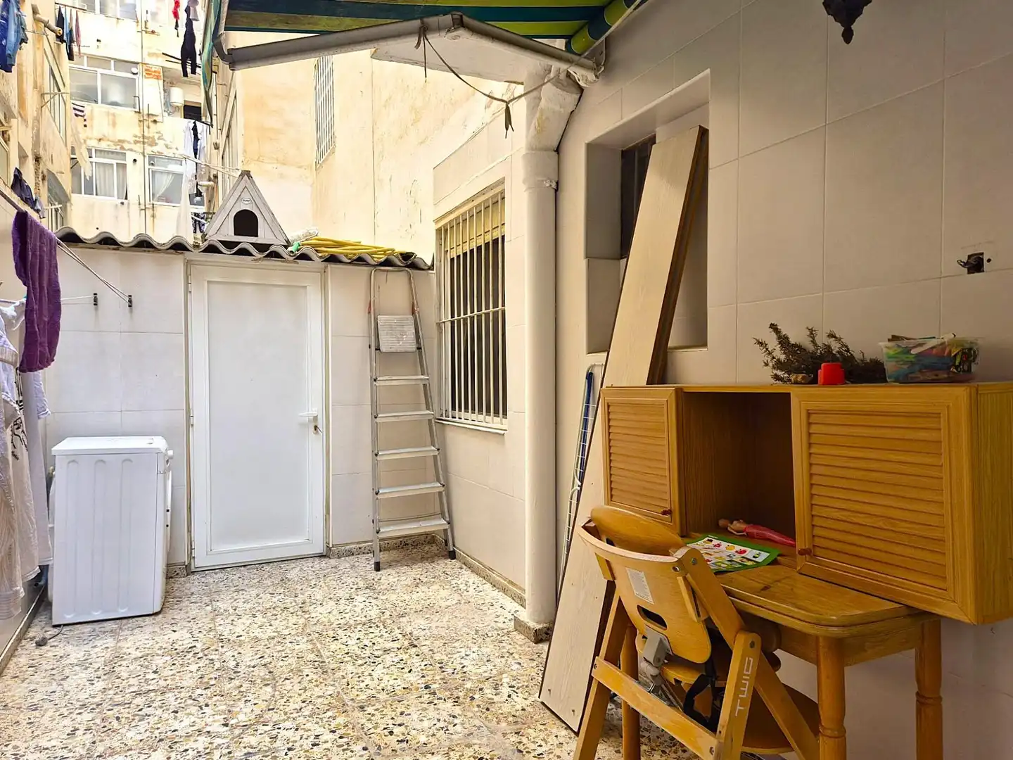 Terrassa de Apartament en venda en Alicante / Alacant amb Moblat