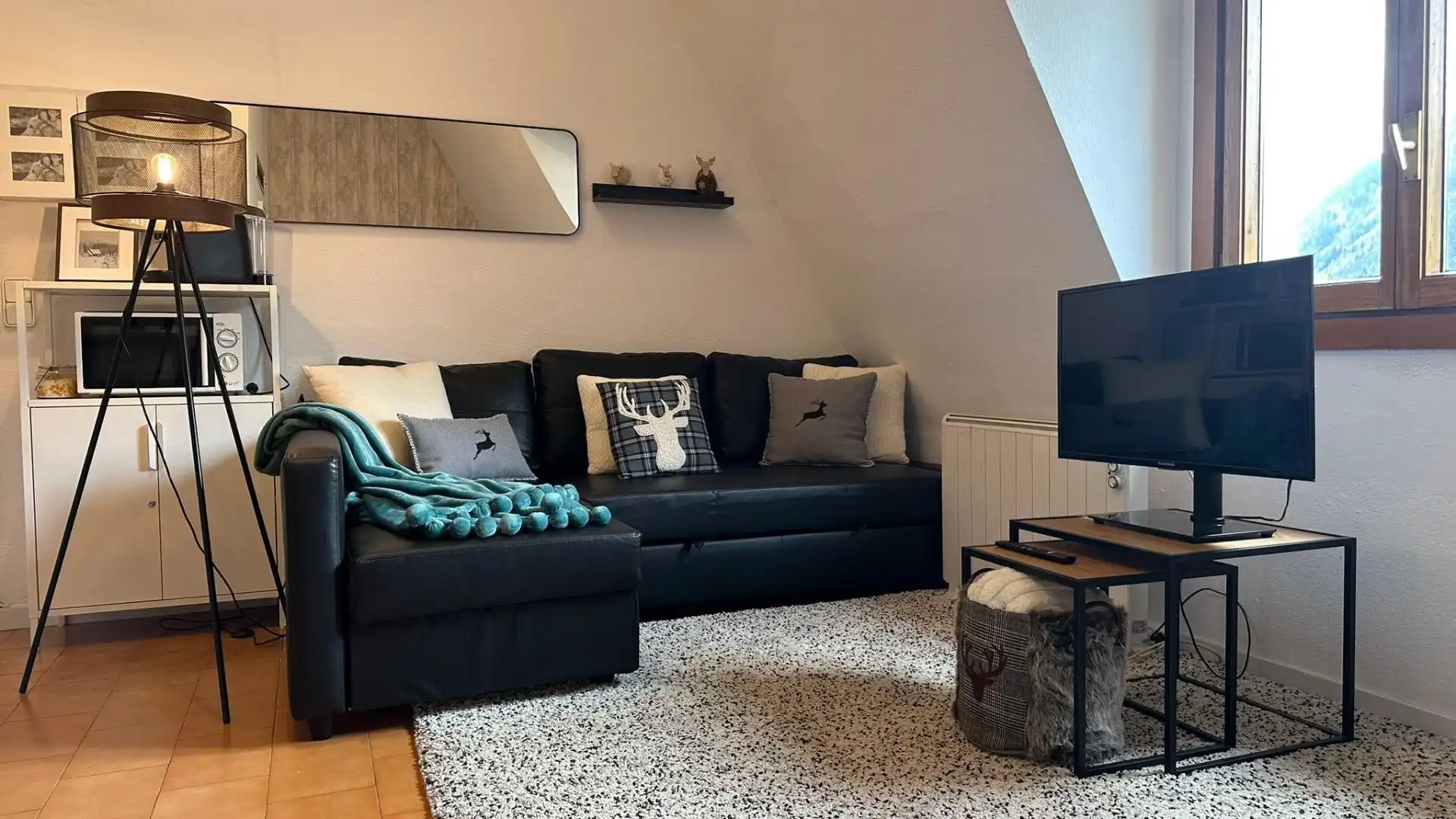 Sala de estar de Loft en venta en Naut Aran con Calefacción, Jardín privado y Trastero