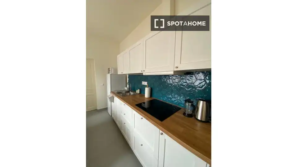 Cocina de Piso de alquiler en Valencia con Aire acondicionado, Calefacción y Amueblado