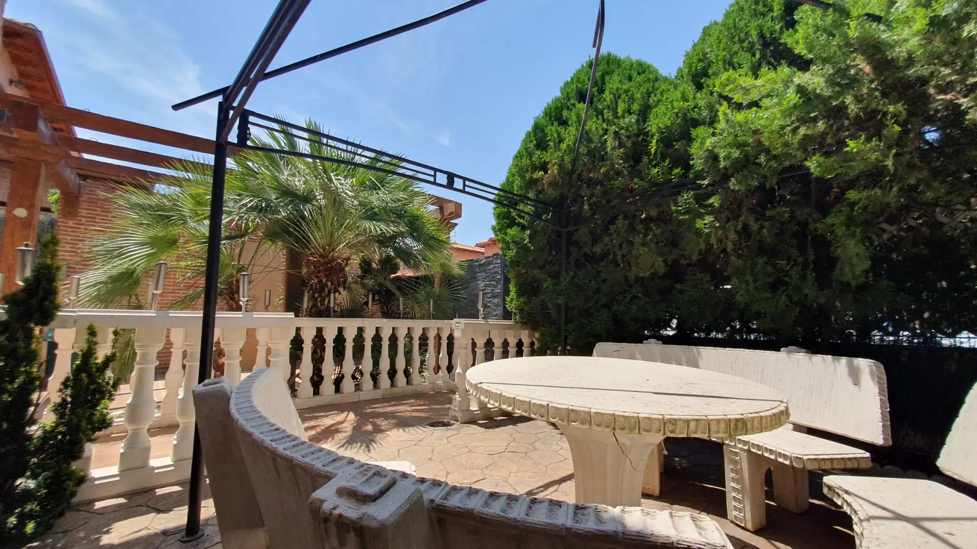 Terrassa de Casa adosada en venda en Olías del Rey amb Aire condicionat, Calefacció i Jardí privat