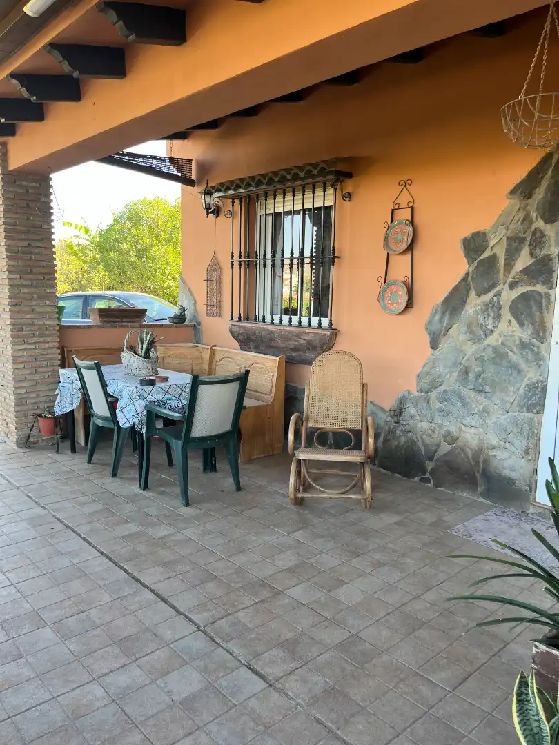 Terraza de Finca rústica en venta en Cártama con Aire acondicionado, Terraza y Amueblado