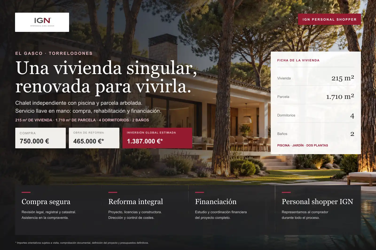 Jardí de Casa o xalet en venda en El Gasco