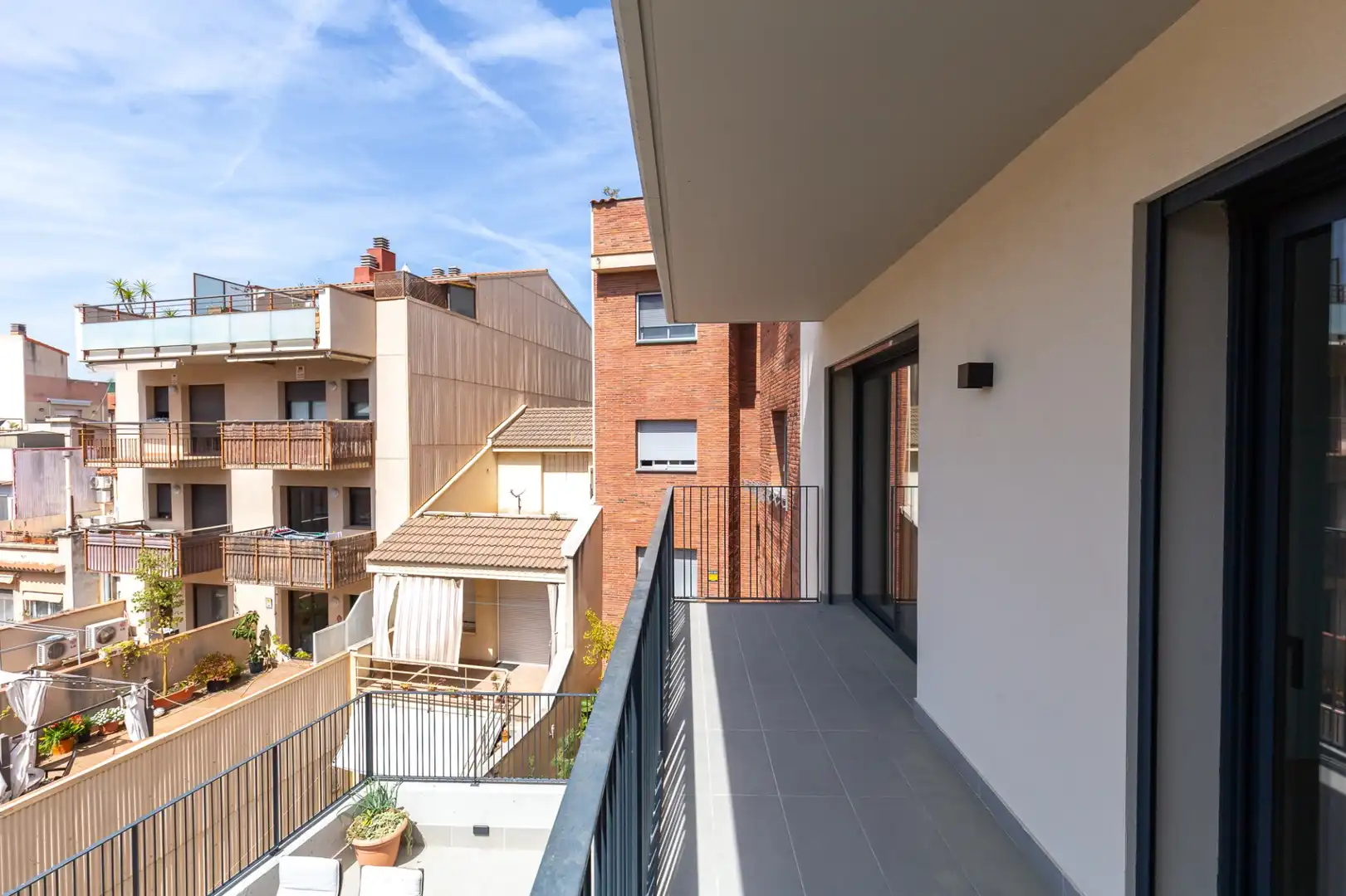 Balcony of Flat for sale in Sant Feliu de Llobregat  with Air Conditioner, Heating and Terrace