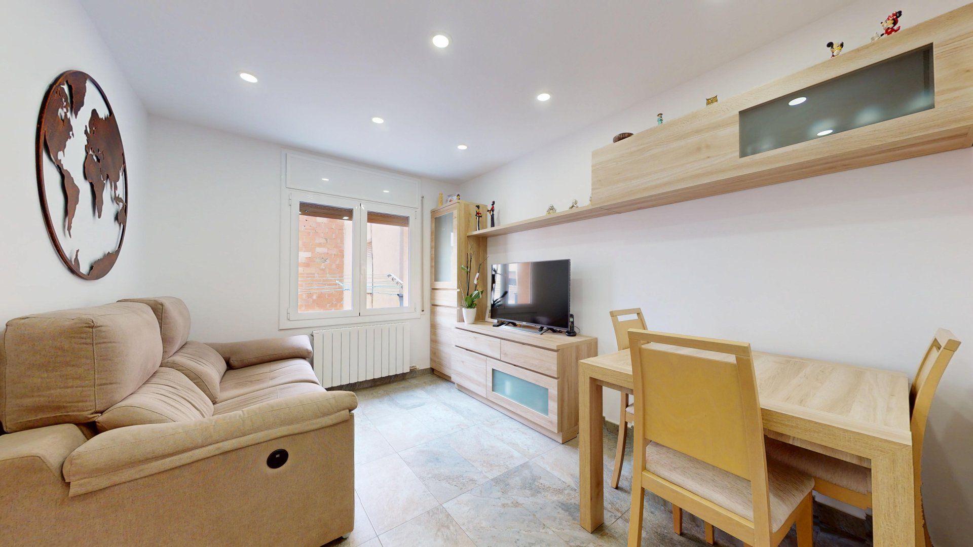 Sala de estar de Ático en venta en  Barcelona Capital con Aire acondicionado y Calefacción