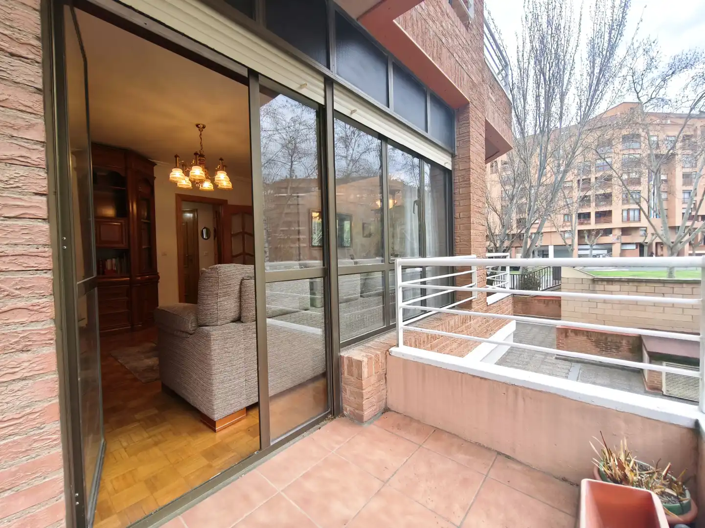 Terrace of Flat for sale in  Logroño  with Heating, Parquet flooring and Terrace