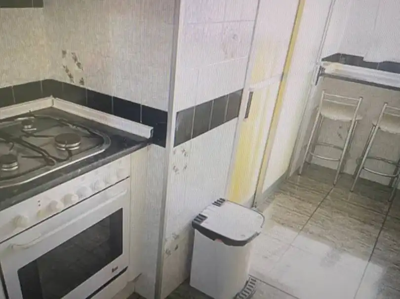 Kitchen of Flat for sale in Terrassa  with Air Conditioner