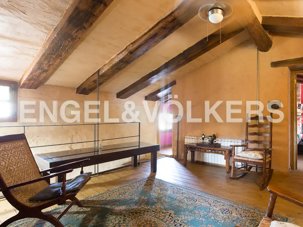 Sala de estar de Casa o chalet en venta en Enguera con Aire acondicionado, Calefacción y Jardín privado
