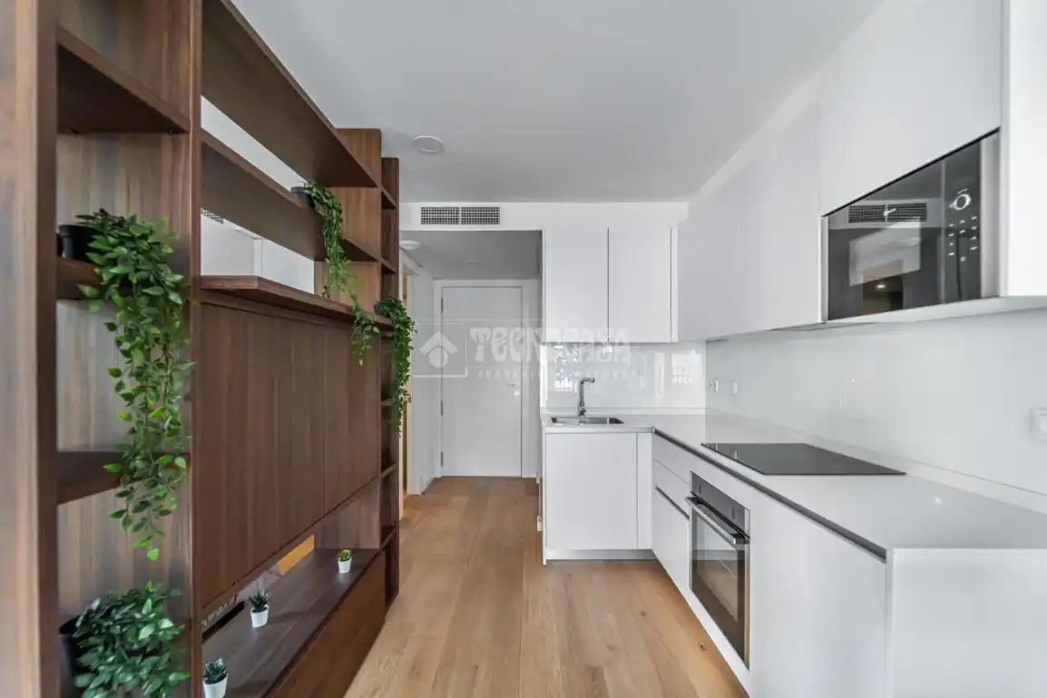 Kitchen of Study for rent in Madrid  with Air Conditioner, Heating and Terrace