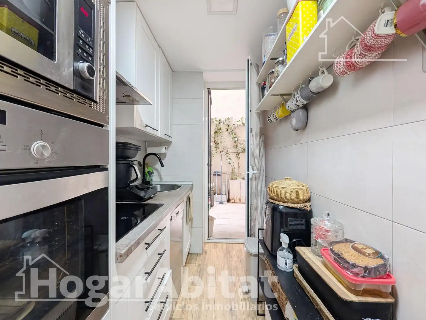 Cocina de Piso en venta en Alicante / Alacant con Aire acondicionado, Calefacción y Terraza