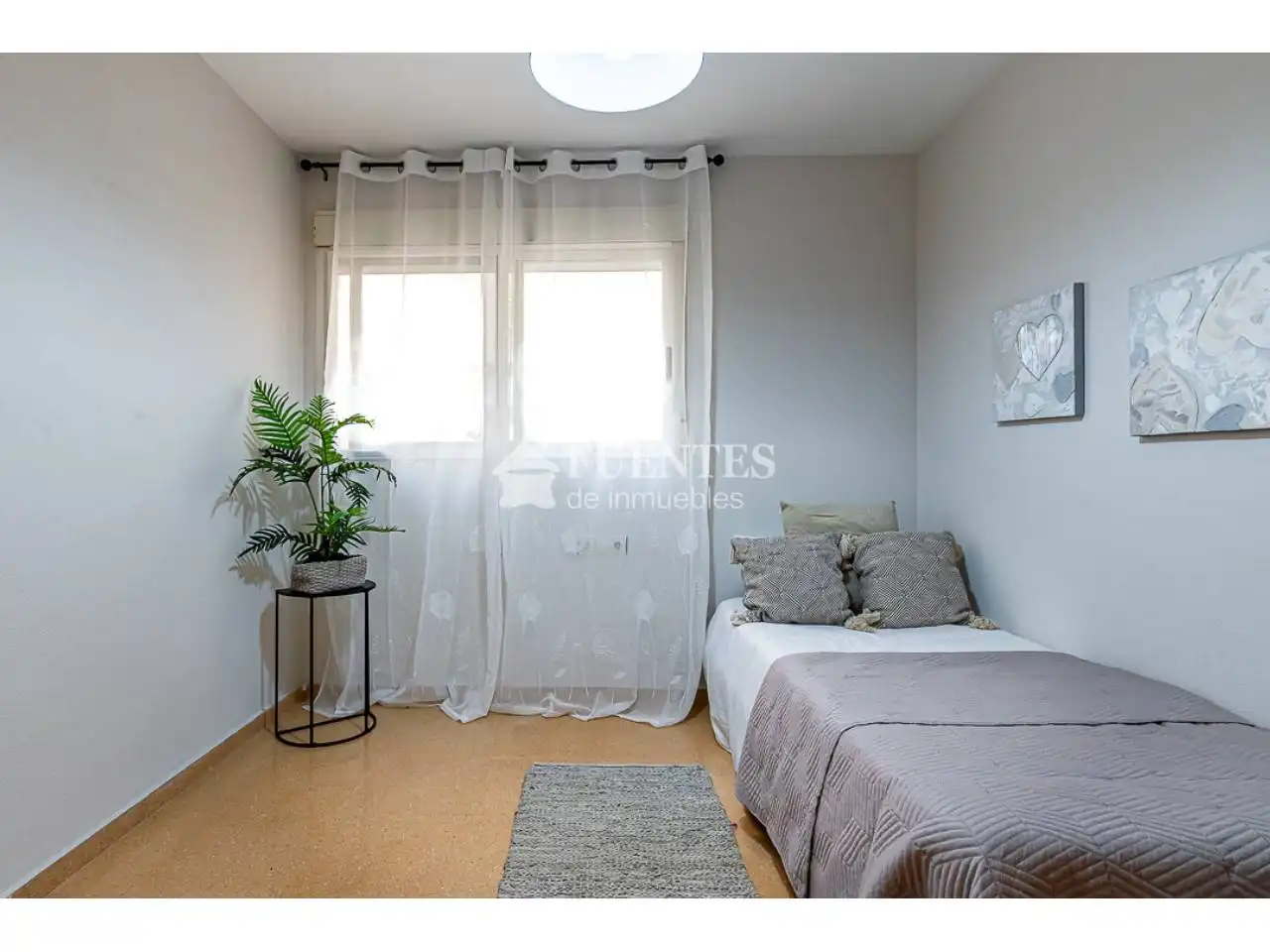Bedroom of Flat for sale in Alicante / Alacant  with Air Conditioner