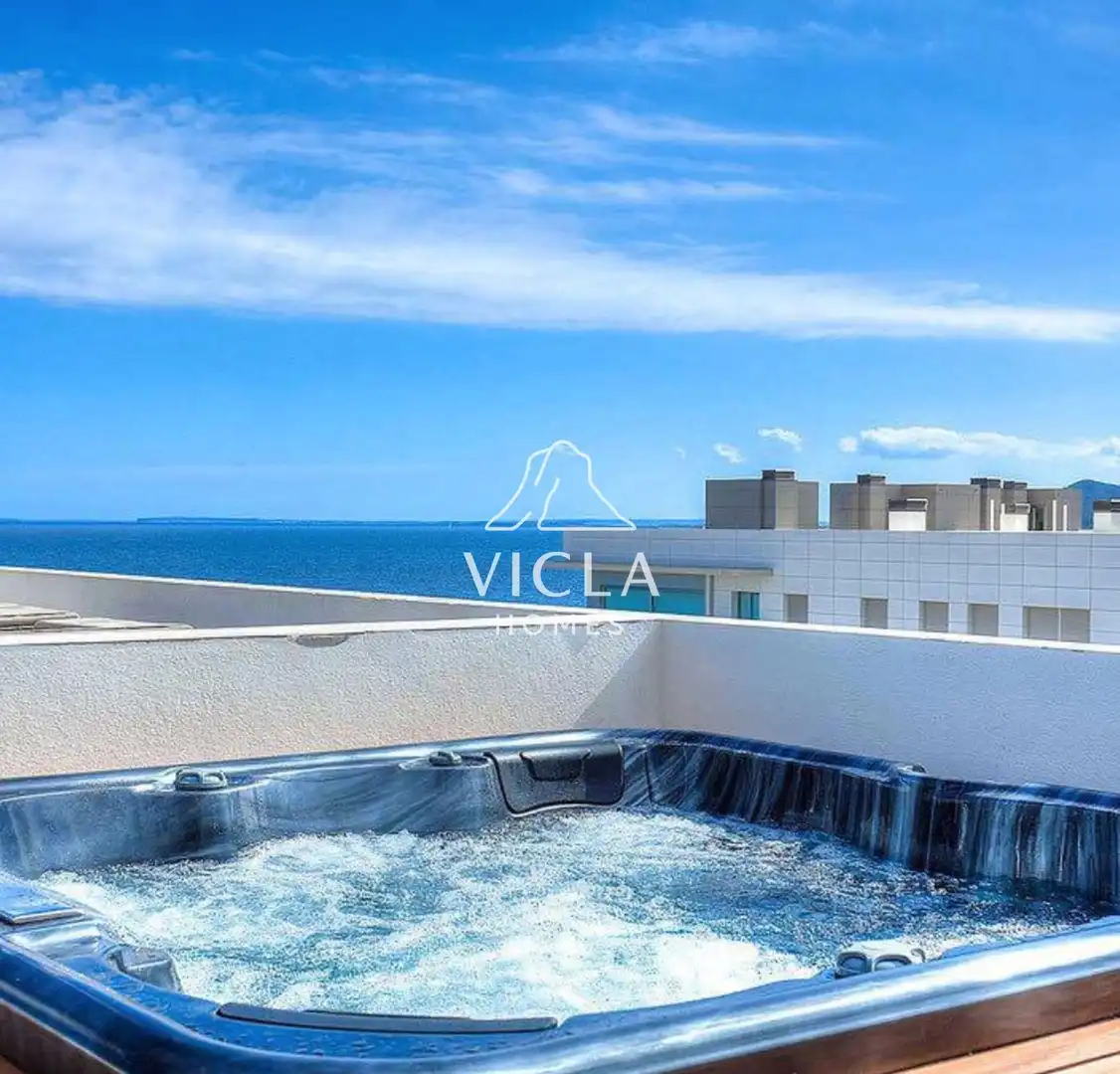 Vista exterior de Ático de alquiler en Eivissa con Aire acondicionado, Calefacción y Terraza