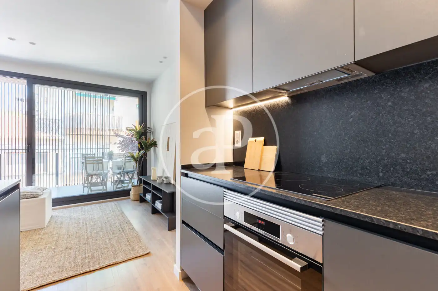 Kitchen of Flat for sale in Sant Cugat del Vallès  with Air Conditioner, Heating and Terrace