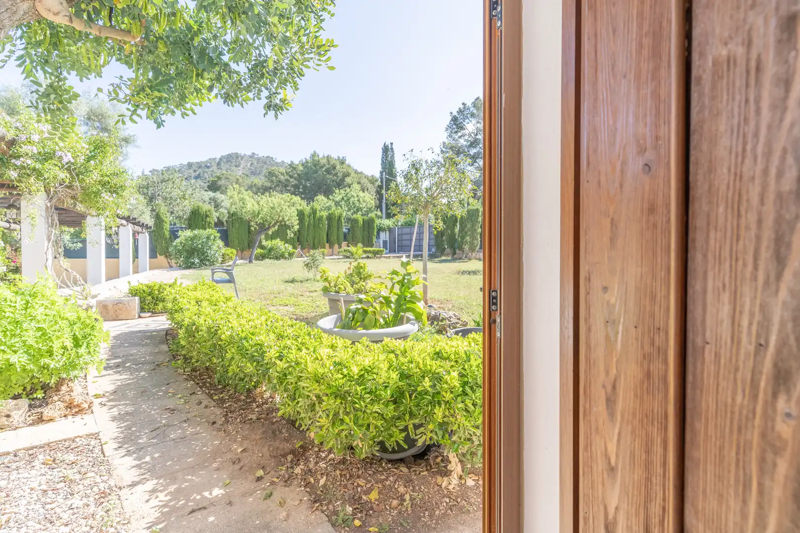 Garden of Country homes for sale in Calvià  with Heating