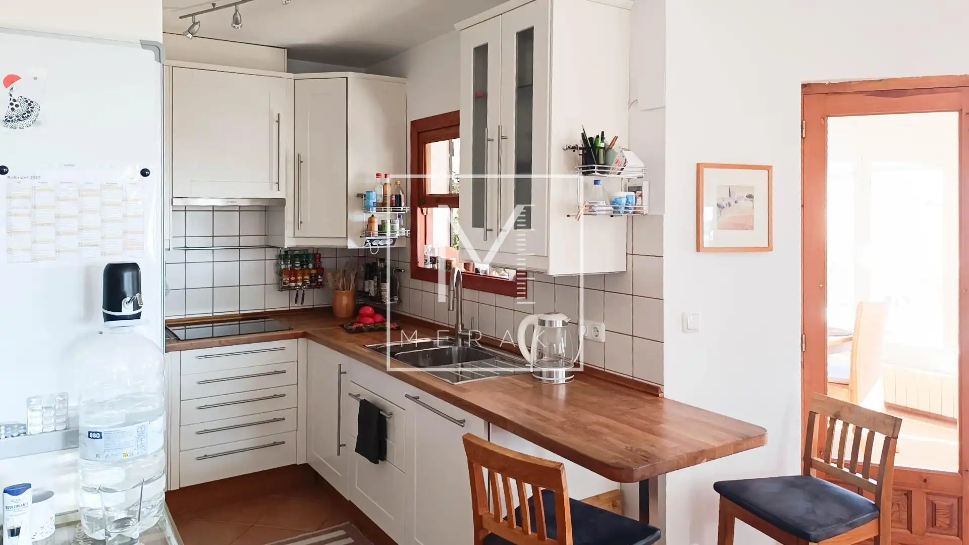 Cocina de Casa o chalet en venta en Calpe / Calp con Aire acondicionado, Calefacción y Jardín privado