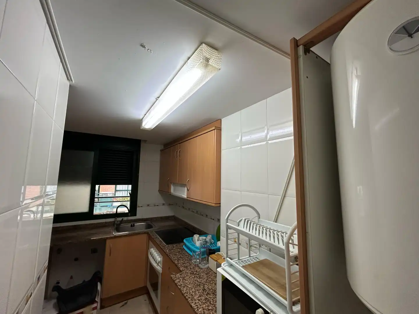 Kitchen of Flat for sale in Benicarló  with Terrace, Furnished and Community pool