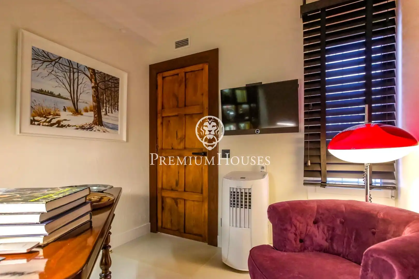 Schlafzimmer von Erdgeschoss zur Miete in Sitges mit Klimaanlage, Heizung und Terrasse