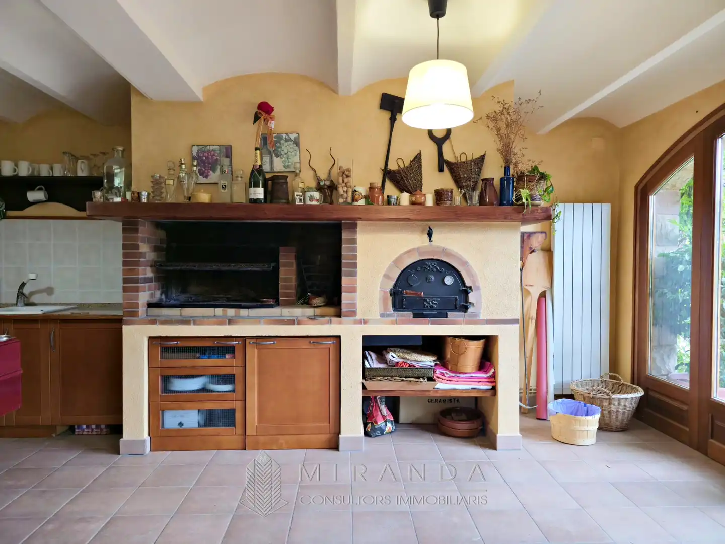 Cocina de Casa o chalet en venta en L'Ametlla del Vallès con Aire acondicionado, Jardín privado y Terraza